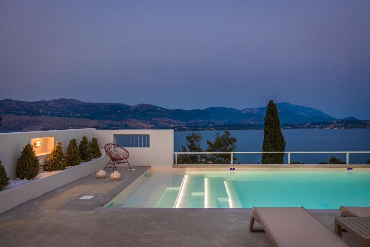 Villa Mirto - Iris Sunset Villas Lépedha 外观 照片