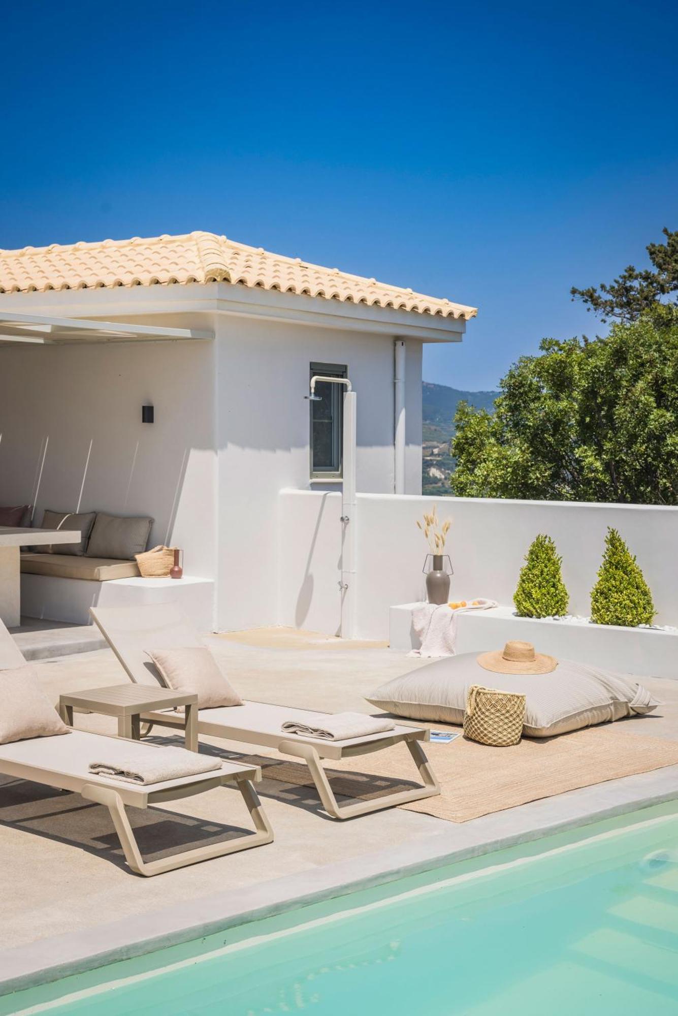 Villa Mirto - Iris Sunset Villas Lépedha 外观 照片
