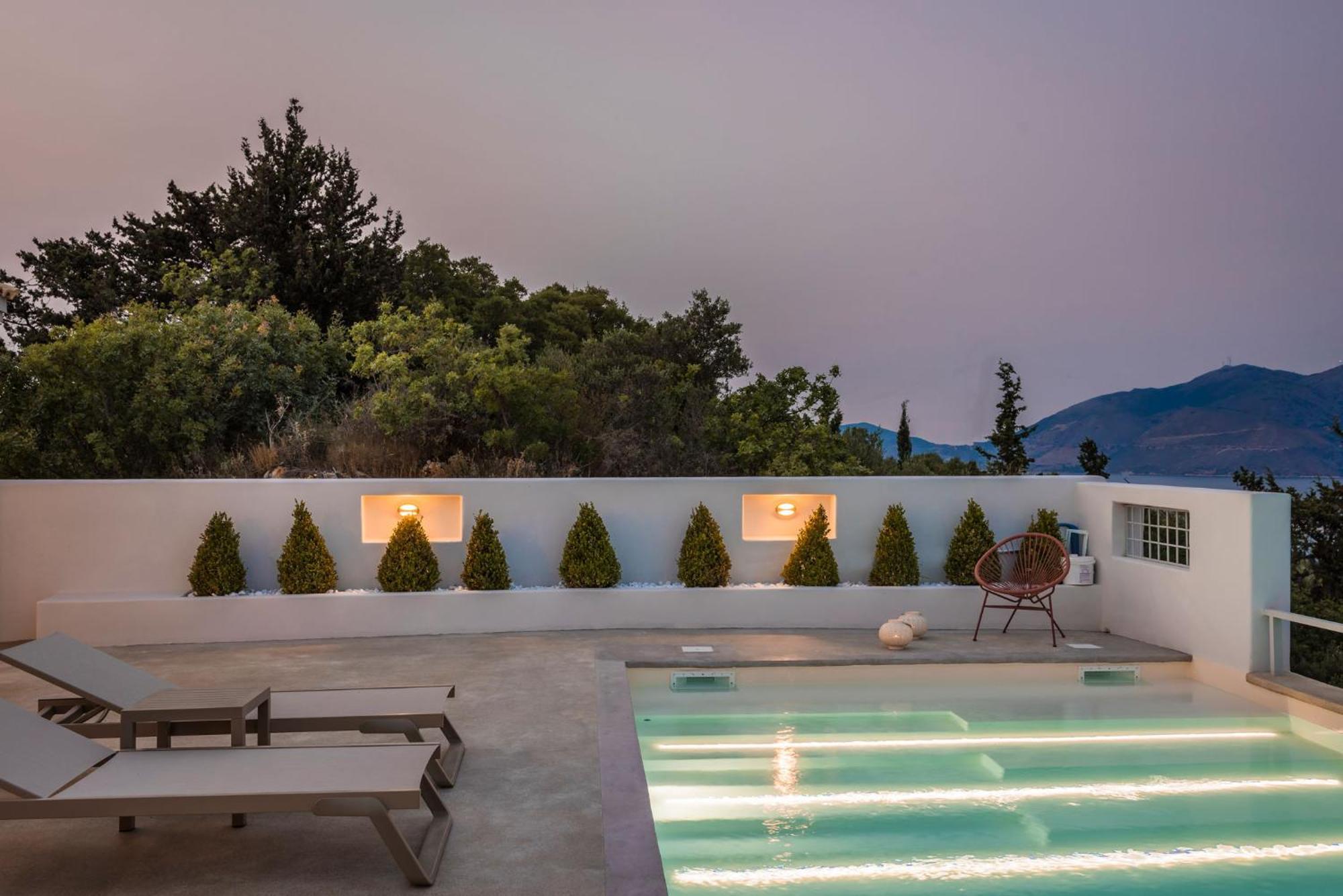 Villa Mirto - Iris Sunset Villas Lépedha 外观 照片
