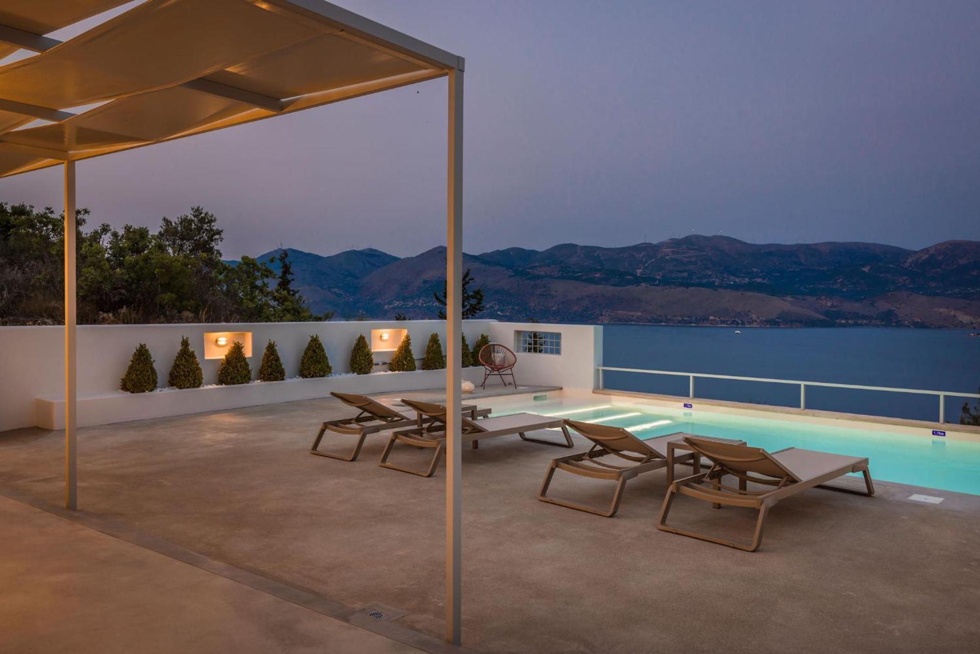 Villa Mirto - Iris Sunset Villas Lépedha 外观 照片