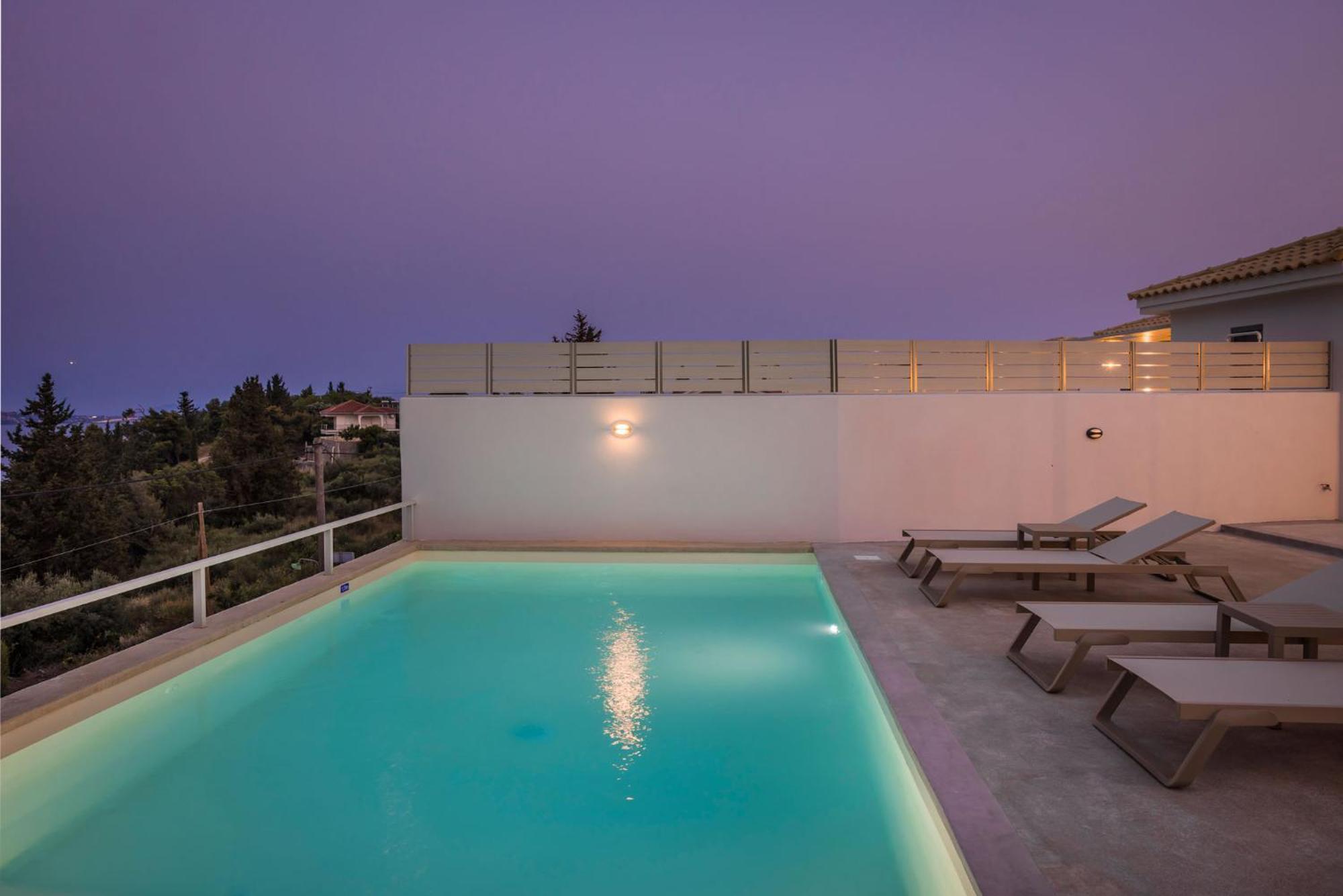 Villa Mirto - Iris Sunset Villas Lépedha 外观 照片