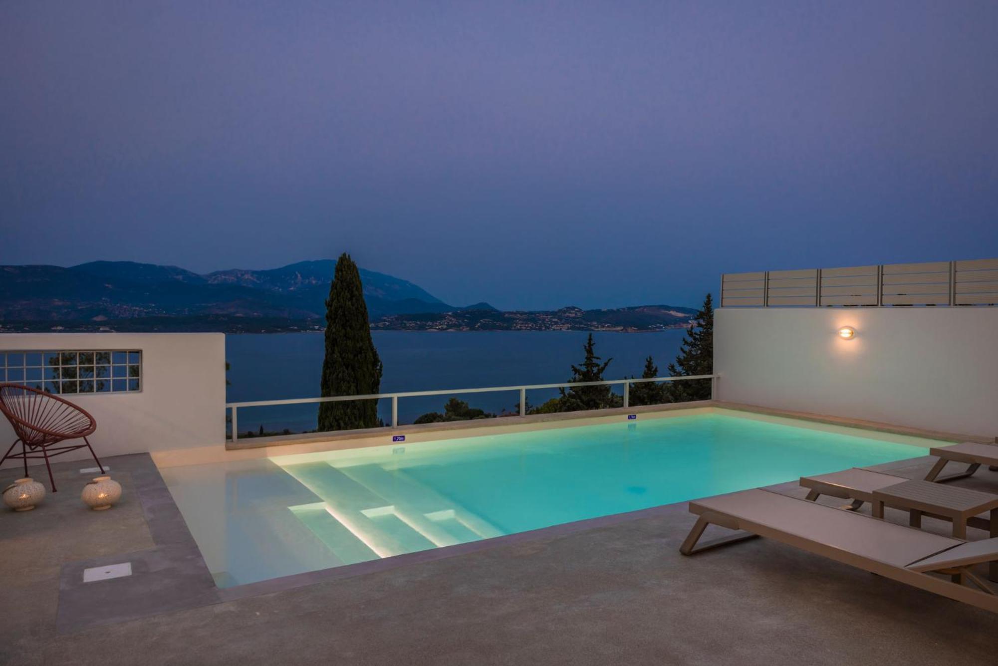 Villa Mirto - Iris Sunset Villas Lépedha 外观 照片